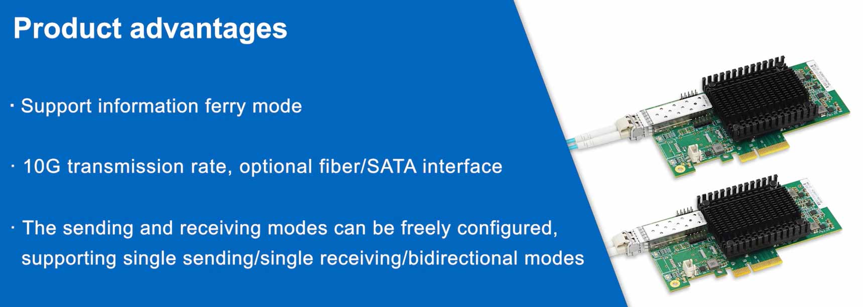 One-way transmission network card, FPGA Security Isolation Adapter One-way transmission network card, FPGA Security Isolation Adapter